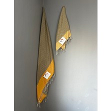 The Tab Collection Peştemal Banyo Plaj Havlusu Büyük Boy Xxl %100 Pamuk
