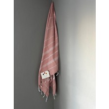 The Tab Collection Peştemal Banyo Plaj Havlusu Büyük Boy Xxl %100 Pamuk