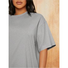 Jakinta Outdoors Kadın Bisiklet Yaka Unisex Oversize Tshirt