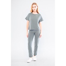 Kadın Kısa Kollu Penye Pijama Takımı