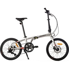 Geotech Fold Up 20.4 8V Hd Katlanır Bisiklet Gümüş