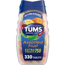 Tums Extra Strength 750 Mg Assorted Fruit 330 Tablet