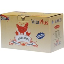 Bakın Tarım Vitaplus 50 gr x 20 Adet (1 kg )"civciv, Ördek ,hindi ve Tavuk  Için Vitamin-Mineral-Aminoasit -Prebiyotik )