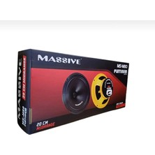 Massive MS-M80 Platinium Seri 20 cm Midrange Hoparlör 175W Rms 450W Maksimum