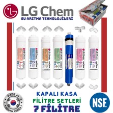 Lg Chem Gold Plus Pompalı  Beyaz - Kırmızı Renk 12 Litre 14 Aşama 7 Filitre Su Arıtma Cihazı