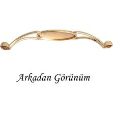 Glaswen 5 Adet Seç Kulp Altın Gold 128 mm Kulp Mobilya Mutfak Dolabı Çekmece Dolap Kapak Kulpu Kulbu Metal Kulpları