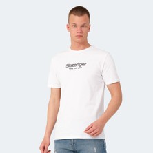 Slazenger VOITTO Erkek Tişört Beyaz