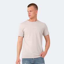 Slazenger VANN IN Erkek Tişört Taş Gri