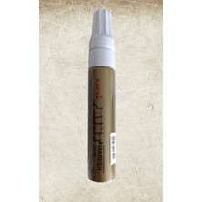 Uni Paint Marker 4.0-8.5mm Kesik Uç Boyama Markörü Gold
