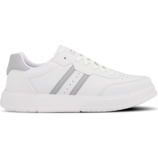 Slazenger ZIPPER I Erkek Sneaker Koşu & Yürüyüş Ayakkabısı Beyaz / Gri