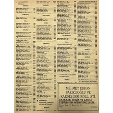 Hasyılmaz Manisa 1987 Meslek Reklam Ilanı Efemera S-9