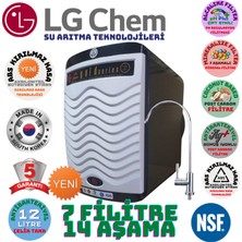 Lg Chem Gold Plus  Siyah-Beyaz Renk 12 Litre 14 Aşama 7 Filitre Su Arıtma Cihazı