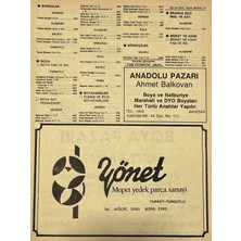 Hasyılmaz Manisa 1987 Meslek Reklam Ilanı Efemera S-19
