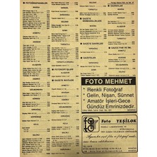 Hasyılmaz Manisa 1987 Meslek Reklam Ilanı Efemera S-37