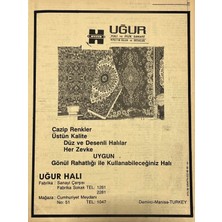 Hasyılmaz Manisa 1987 Meslek Reklam Ilanı Efemera S-41