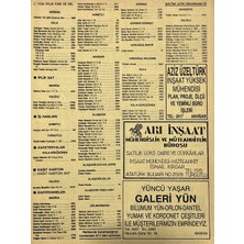 Hasyılmaz Manisa 1987 Meslek Reklam Ilanı Efemera S-53