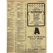 Hasyılmaz Manisa 1987 Meslek Reklam Ilanı Efemera S-67