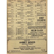 Hasyılmaz Manisa 1987 Meslek Reklam Ilanı Efemera S-107