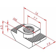 Mermak Cnc M1,5 Modül 22 Diş Helis Pinyon Dişli