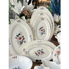 Rossev Yemek Takımı Lıttle Garden 62 Parça 12 Kişilik