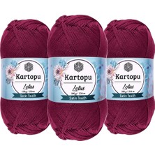 Kartopu Lotus Örgü Ipi 100 gr 747 3 Adet