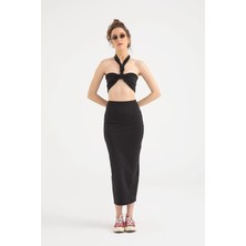 BAV Butik Ayvitrin Soft Touch Uzun Etek