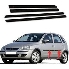 Mette 5171547 Opel Corsa C 00 - Kapı Cıta Takımı Sıyah 4 Parca
