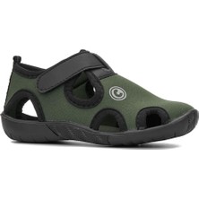 Albishoes Bebek Erkek Kız Çocuk Keten Cırtlı Günlük Rahat Deniz Ayakkabısı Çocuk Sandalet (20-31)