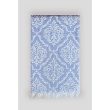 Kande Cotton Damask Desen Jakarlı Peştamal