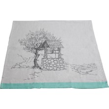 Hobby Nelly Kurulama Bezi, Mutfak Havlusu 2'li 50 x 70 Yeşil ve Gri