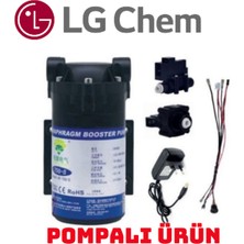 Light Gastro Lg Chem Gold Plus Pompalı  Siyah-Kırmızı  Renk 12 Litre 14 Aşama 7 Filitre Su Arıtma Cihazı