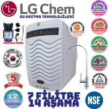 Light Gastro Lg Chem Gold Plus Pompalı  Beyaz  Renk 12 Litre 14 Aşama 7 Filitre Su Arıtma Cihazı