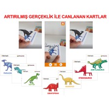 Biartech Mobil Uygulamalı Dinozor Eğitici Ürün- Ahşap Dinozor ve Artırılmış Gerçeklik Ilecanlanandinozor