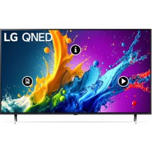 LG 75QNED80T6A 75" 190 Ekran Uydu Alıcılı 4K Ultra HD Smart LED TV