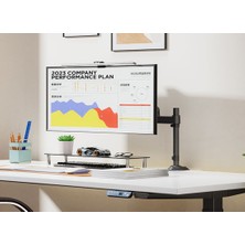 Nb Ergonomic H100 17"-30" Amortisörlü 2-9 kg Monitör Tutucu Kol Stand