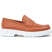 Deery  Turuncu Kadın Loafer - 01903ZTRCP02