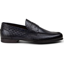 Deery  Lacivert Erkek Loafer Ayakkabı - 01978MLCVC08