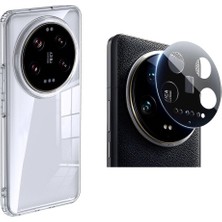 Vendas Xiaomi Mi 14 Ultra Uyumlu Kılıf Venga Serisi Mika Arka Yüzeyli Kapak + Kamera Lens Koruyucu