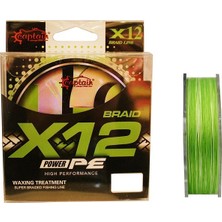 Captain X12 Power Pe Ip Misina 0,22MM 150MT Green White