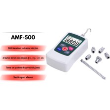 Sevgift AMF-500 Dijital Itme Çekme Kuvveti Ölçer | 500 Newton | 0,1n | Tek Bağlantılı