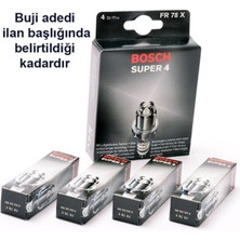 Bosch Seat Leon 1.6 1998-2012 4 Tırnak Buji 4 Adet Ruhsatta Yazan Motor No:BSE-BSF-AKL-AEH-BFQ-AUS; 