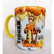 Mugs And Love Tigger 3D Baskı Büyük Boy Kupa