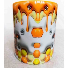 Mugs And Love Tigger 3D Baskı Büyük Boy Kupa