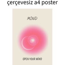 Fatofotofan Aura Enerji Temalı Poster A4 Ebat Çerçevesiz
