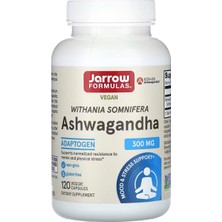 Jarrow Formulas Adaptogen Wıthanıa Somnıfera Ksm-66 Asvaganda 300MG 120 Veggie Capsules