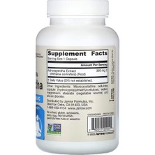 Jarrow Formulas Adaptogen Wıthanıa Somnıfera Ksm-66 Asvaganda 300MG 120 Veggie Capsules