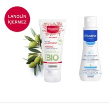 Mustela Maternite Nursing Comfort Balm Göğüs Ucu Kremi 30 ml + Yenidoğan Şampuanı 100 ml