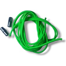 Öztürk Kundura Vidalı Lastik Bağcık Fosforlu Yeşil