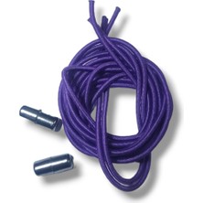 Öztürk Kundura Vidalı Lastik Bağcık Mor