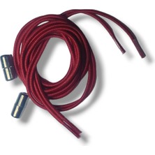 Öztürk Kundura Vidalı Lastik Bağcık Bordo